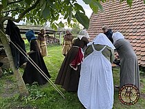 Turmhügelburg Herbst 2021