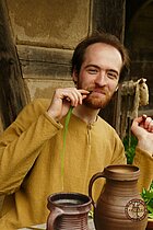 Turmhügelburg Herbst 2021