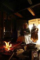 Turmhügelburg Herbst 2021